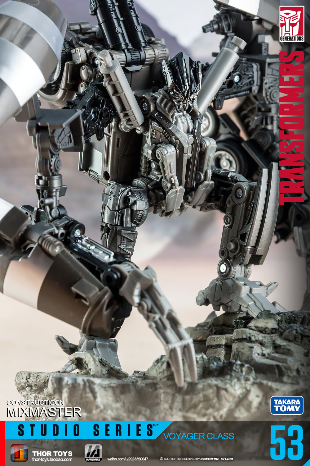 Studio Series SS-53 Mixmaster Hi-Res Transformers Toy